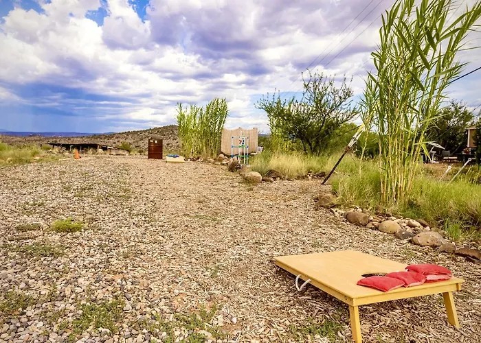 Amazing Unique Barrel Pod With Incredible Views For An Unforgettable Romantic Getaway Near Montezuma, Arizona Lake Montezuma